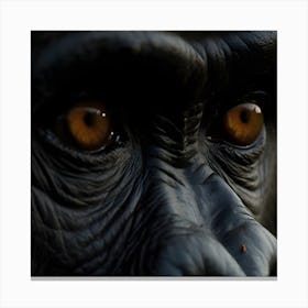 Gorilla Eyes Canvas Print