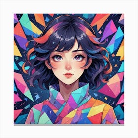 Anime Girl Canvas Print