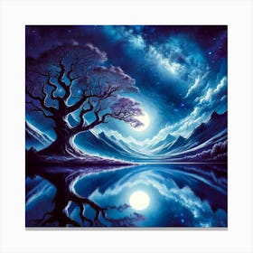 Celestial Reflections Canvas Print