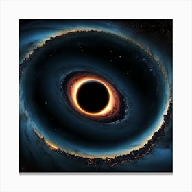 Black Hole 1 Canvas Print