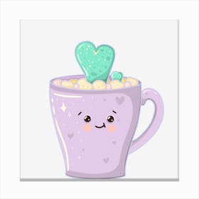 Cute Mug Canvas Print