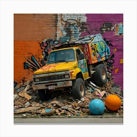 demolition ranch Canvas Print