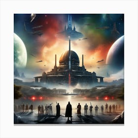 Star Wars Universe, (2) Canvas Print