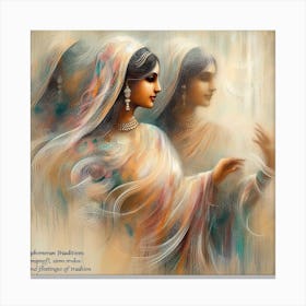 Indian Women 1 Canvas Print