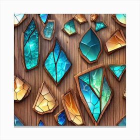 Shards Of Glass Canvas Print