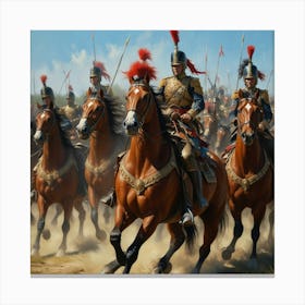 British Cavalry Canvas Print