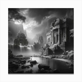 Angkor Temple 1 Canvas Print