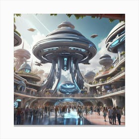 Star Wars Galaxy'S Edge Canvas Print