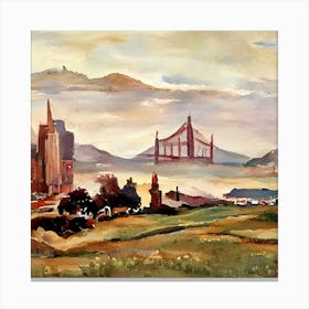 Golden Gate Bridge Canvas Print