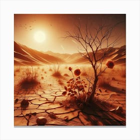 Desert nature Canvas Print