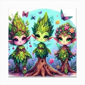 Fairy Elves 1 Canvas Print