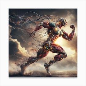 Humanoid Robot 1 Canvas Print