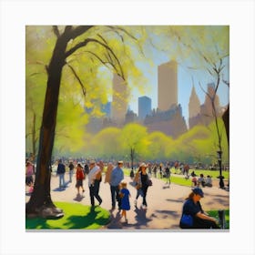 Central Park 1 Canvas Print