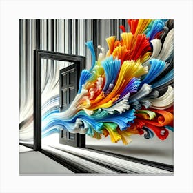 Colors Canvas Print