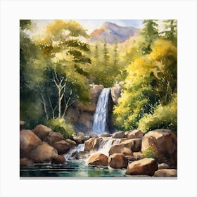 Waterfall 3 Canvas Print