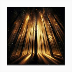 Dark Forest 24 Canvas Print