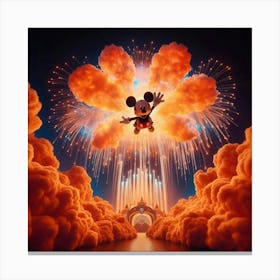 Mickey Mouse Canvas Print