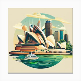 Sydney Opera House 2 Canvas Print