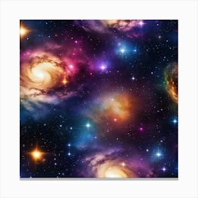 Galaxy Wallpaper 10 Canvas Print