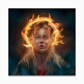 Radiant Phoenix Canvas Print