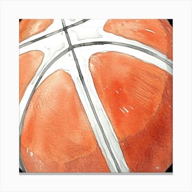 Basketball Ball 1 Canvas Print