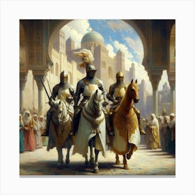 Knights Of The Sultanate Canvas Print