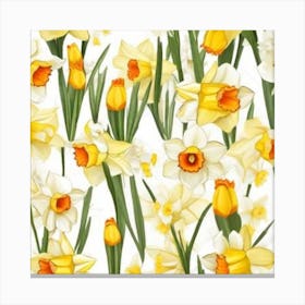 Daffodils 8 Canvas Print