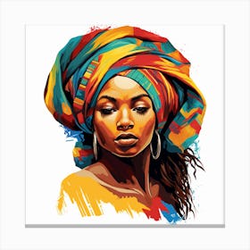 African Woman 4 Canvas Print