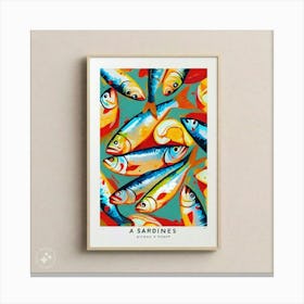 Sardines 6 Canvas Print