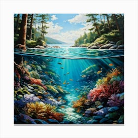 Under The Sea Canvas Print