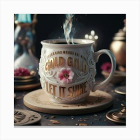 A Cute Mesmerizing 4k Mug Canvas Print