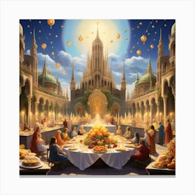 Grand Feasts Canvas Print