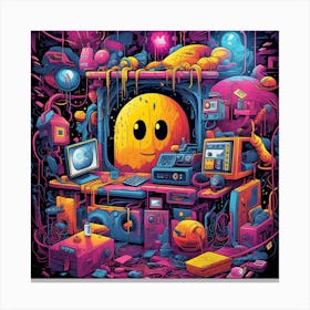 Pac-Man Canvas Print