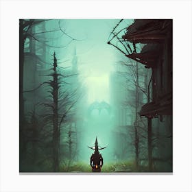 Death'S Head Canvas Print