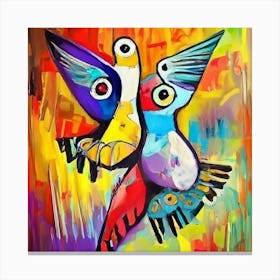 Hummingbirds Canvas Print