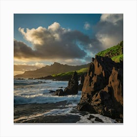 Default Dragons Teeth Maui Art 2 Canvas Print