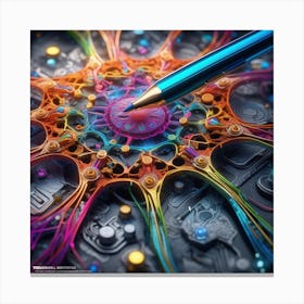 Computer Art 1 Canvas Print