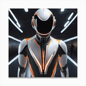 Futuristic Man 115 Canvas Print