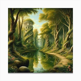 Fairytale Forest 7 Canvas Print