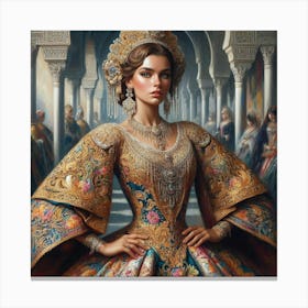 Turkish Princess Canvas Print