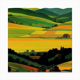 Day In The Country Canvas Print