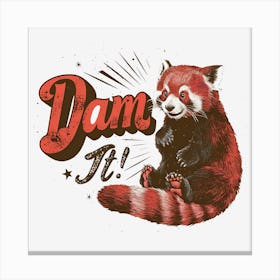 Dam It Canvas Print