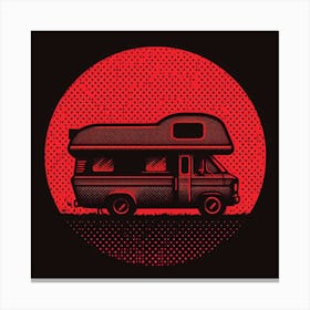 Camper Van Canvas Print
