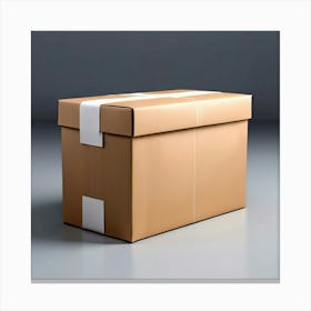 Cardboard Box 6 Canvas Print