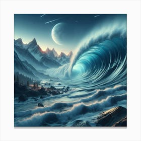 Ocean Wave Canvas Print