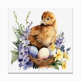 Easter Chick 4 Canvas Print