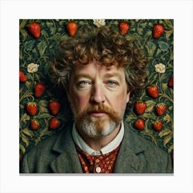 Default William Morris Strawberry Thief 1 Canvas Print