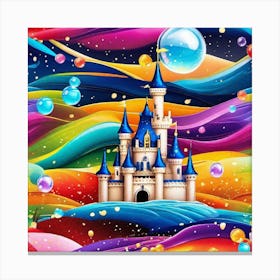 Cinderella Castle 18 Canvas Print