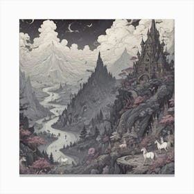 Fairytale Landscape Canvas Print