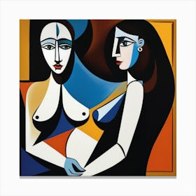 Two Women 5 Canvas Print